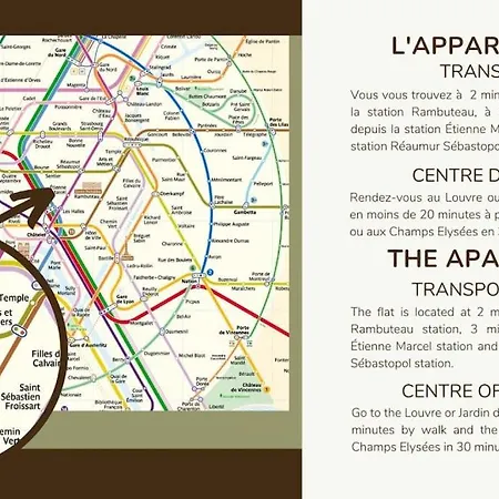 דירה 152 Luxueuse-etienne Marcel-chatelet-paris 3